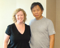 Picture of Stephanie and Dr. Kam Yuen